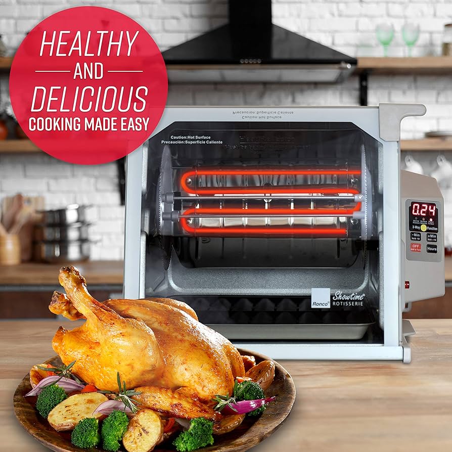 Amazon.com: Ronco Digital Rotisserie Oven, Platinum Digital